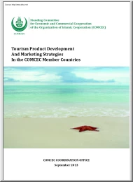 Tourism Product Development And Marketing Strategies In the COMCEC Member Countries