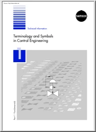 Terminology and Symbols in Control Engineering