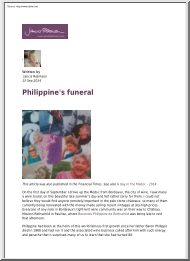Jancis Robinson - Philippines Funeral