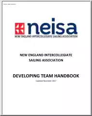 New England Intercollegiate Sailing Association, Developing Team Handbook