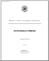 Alexandre Descomps - Masters thesis in Organic Chemistry, on the synthesis of Fimbrolide