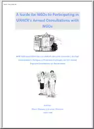 Pittaway-Thomson - A Guide for NGOs to Participating in UNHCR’s Annual Consultations with NGOs