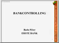 Boda Péter - Bankcontrolling
