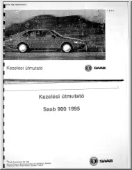 Saab 900 kezelési útmutató