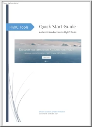 A Short Introduction to FlyXC.Tools, Quich Start Guide