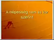 Molnár Judit - A népesség nem és