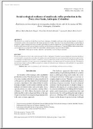 Social-ecological resilience of small-scale coffee production in the Porce river basin, Antioquia, Colombia