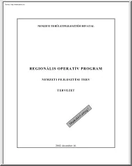 Nemzeti Fejlesztési Terv - Regionális Operatív Program