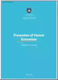 Prevention of Violent Extremism, Teachers Manual