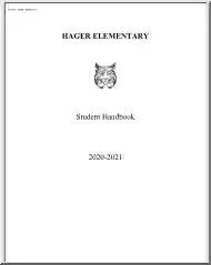 Hager Elementary, Student Handbook