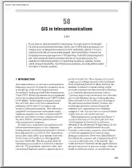 GIS in telecommunications