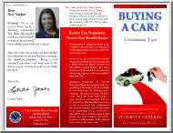 Buying a Car, Consumer Tips