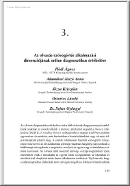Az olvasás-szövegértés alkalmazási dimenziójának online diagnosztikus értékelése