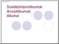 Szedatohipnotikumok, Anxiolitikumok