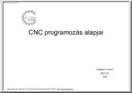 Magyarkúti József - CNC programozás