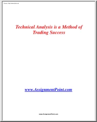 Technical Analysis is a Method of Trading Success