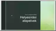 Sárdi Éva - Helyesírási alapelvek