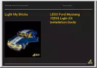 LEGO Ford Mustang 10265 Light Kit Installation Guide