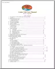 Cedar Tub Care Manual