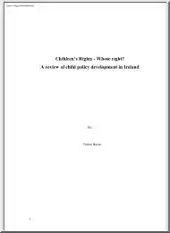 Nóirin Hayes - A Review of Child Policy Development in Ireland