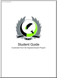 Accelerated Free Fall Integrated Student Program, Student Guide