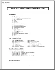 Aviation Storekeeper Study Guide