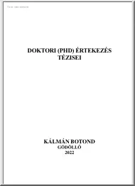 Kálmán Botond - Összehasonlító vizsgálat, a COVID19 válság hatása egyetemi hallgatók pénzügyi műveltségére