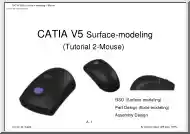 Catia V5 Surface modeling