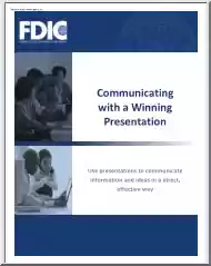 Communicating with a winning presentation