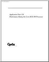 Performance Rating the Cyrix MII 300MHz Processor