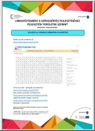 Vezendi Katalin - Linkgyűjtemény a szövegértés fejlesztéséhez, fejlesztési területek szerint