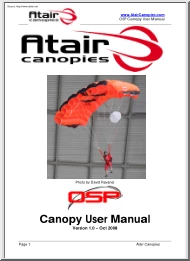 Atair Canopies Manual
