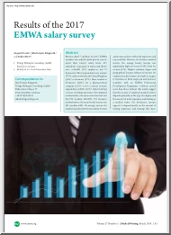 Dressler-Klapproth-Rossi - EMWA salary survey, Results of the 2017
