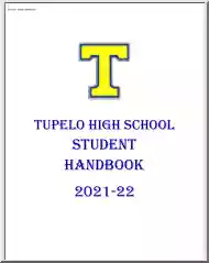 Tupelo High School Student Handbook