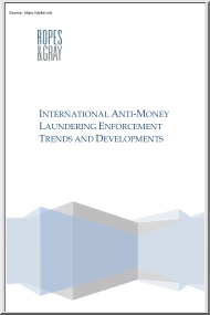 International Antimoney Laundering Enforcement Trends and Developments