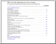 Honda Accord 2005, owners manual