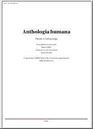 Hamvas Béla - Anthologia humana, ötezer év bölcsessége
