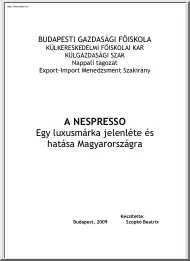 Szopkó Beatrix - A Nespresso, egy