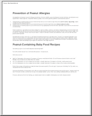 Prevention of Peanut Allergies