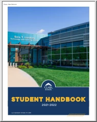 Clark State College, Student Handbook