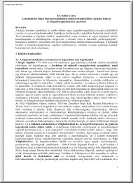 Dr. Kollár Csaba - A munkahelyi kiégés (burnout szindróma) elméleti megközelítése, kutatási irányai és közgazdaságtudományi aspektusa