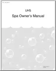 UHS Spa Owners Manual