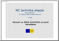 Dr. Zsiga Zoltán - Az NC technika alapjai