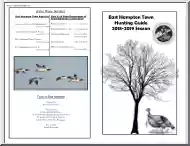 East Hampton Town Hunting Guide 2018-2019 Season