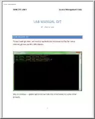 GIT Lab Manual