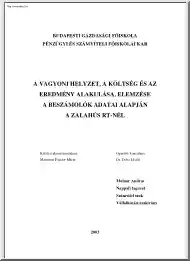 Molnár András - A vagyoni helyzet, a