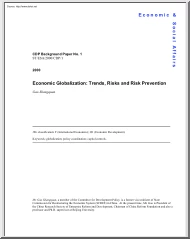 Gao Shangquan - Economic Globalization, Trends, Risks and Risk Prevention