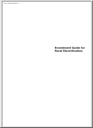 Investment Guide for Rural Electrification