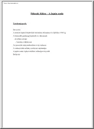 Pákozdy Klára - A Japán csoda