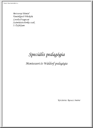Montessori és Waldorf pedagógia